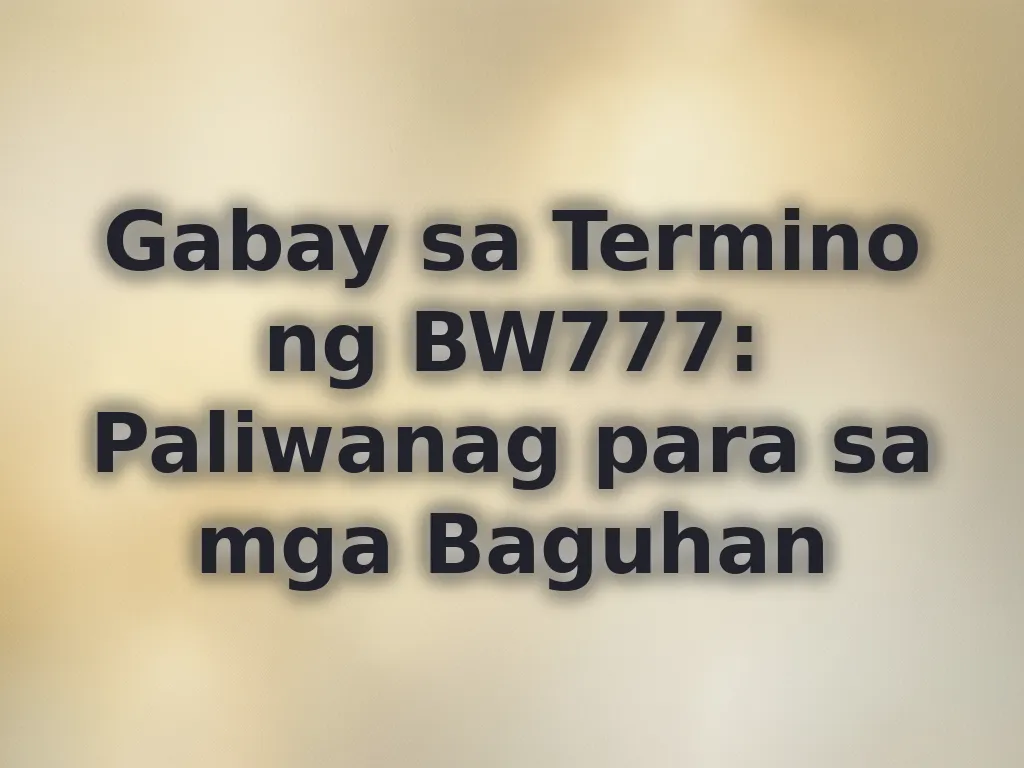 Termino sa pagtaya